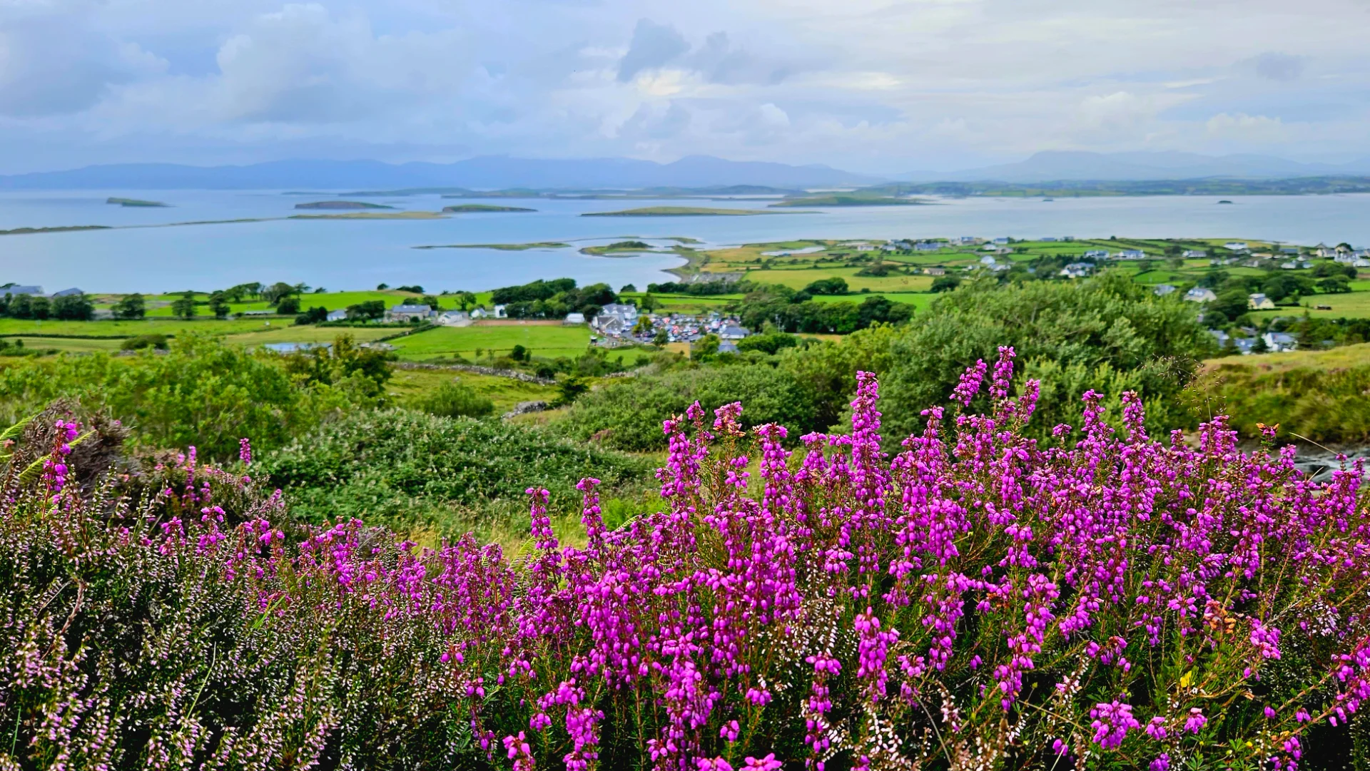 Clew Bay from Croagh Patrick, Mayo