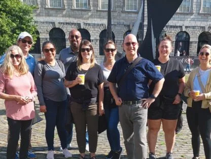 Sunny day at Trinity College!