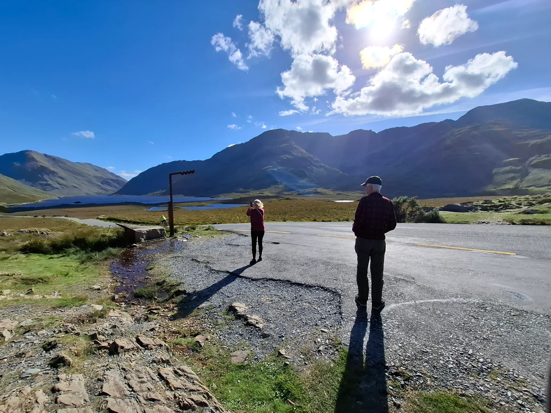 The poignant Doolough Valley , Co. Mayo , situated between Galway and Westport